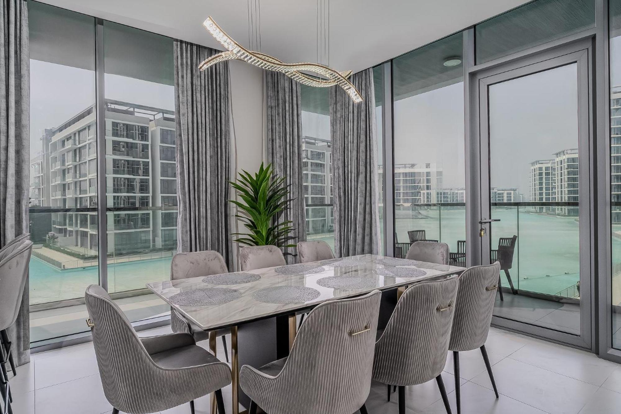 Spacious 3bdr I Maid I Gym I Infinity Pool I District One I Residences 11 Apartment Dubai
