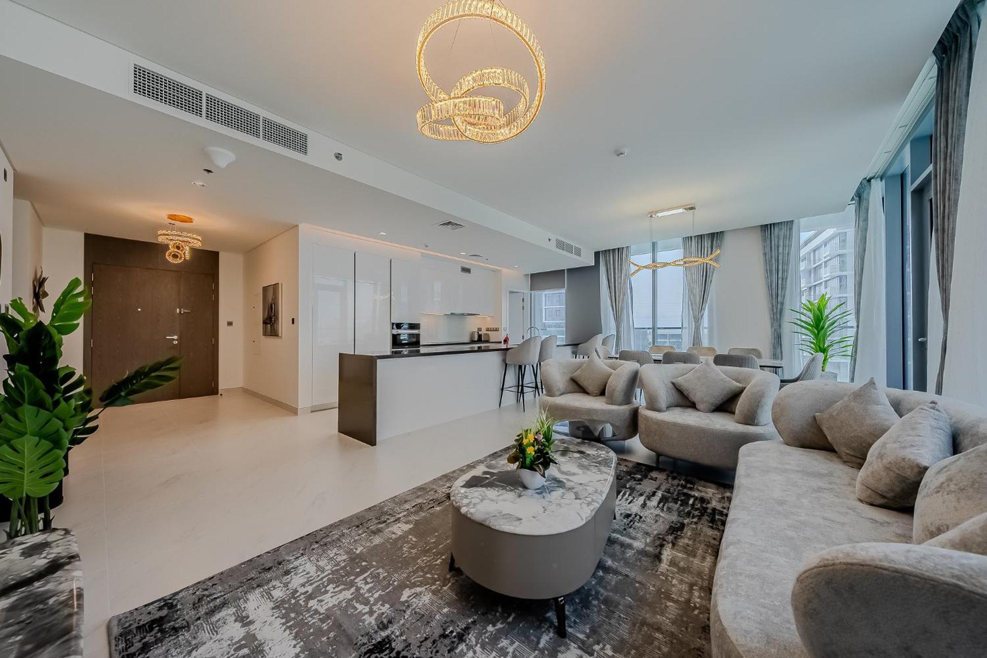 Spacious 3bdr I Maid I Gym I Infinity Pool I District One I Residences 11 Apartment Dubai